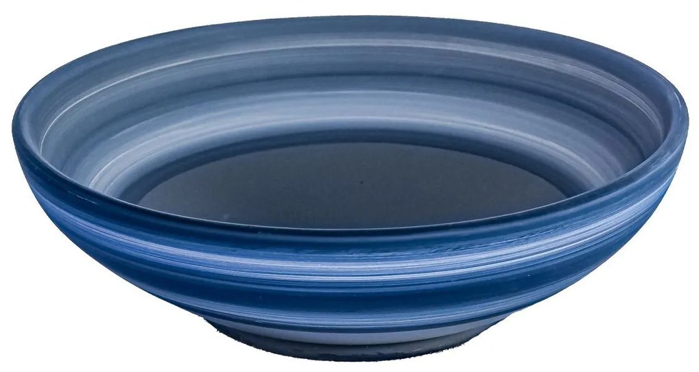 Vaso Cumbuca decorativo em Cerâmica 11x07x23 - Lagunas Fosco Kleiner