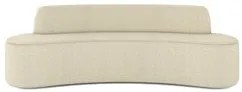 Sofá 3 Lugares para Sala de Estar Living 210cm Koane D06 Linho Creme -