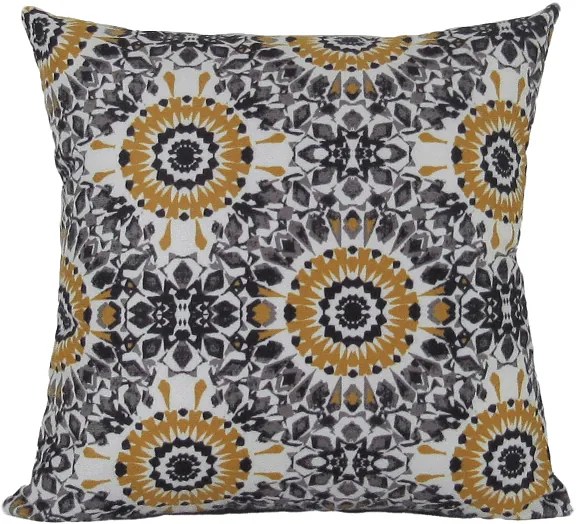 3 Capas Almofadas Hitz Amarelo 43x43cm