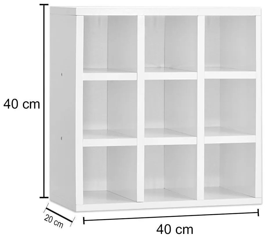 Nicho Porta Toalhas 9 Lugares Organizador 40cm A01 - D'Rossi