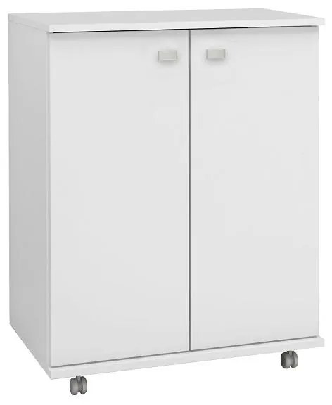 Balcão Armário 2 portas multifuncional Microondas Branco