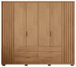 Guarda Roupa Casal 6 Portas Martin C01 Buriti - Mpozenato
