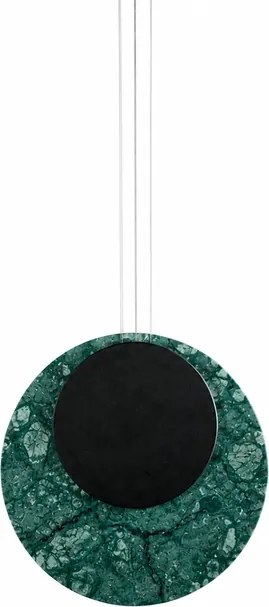 Pendente Led Aluminio Marmore 22,4W 127V 3000K Bolle Rock - VERDE