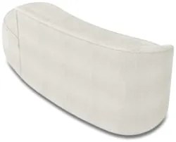 Sofá 3 Lugares Para Sala 180cm Orgânico Wendi Boucle Off White I01 -