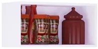 Armário Aéreo Geladeira 60 cm Branco - AJL Móveis