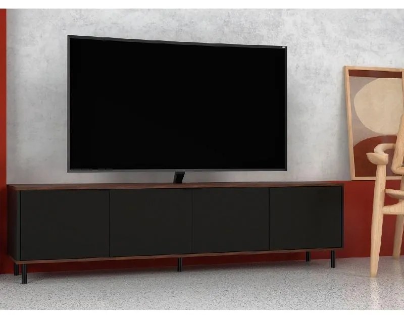 Rack Home Para TV 50" 183cm Preto Castanho
