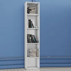 Kit 3 Estantes Livreiro 4 Prateleiras Janaína Branco - AJL Móveis