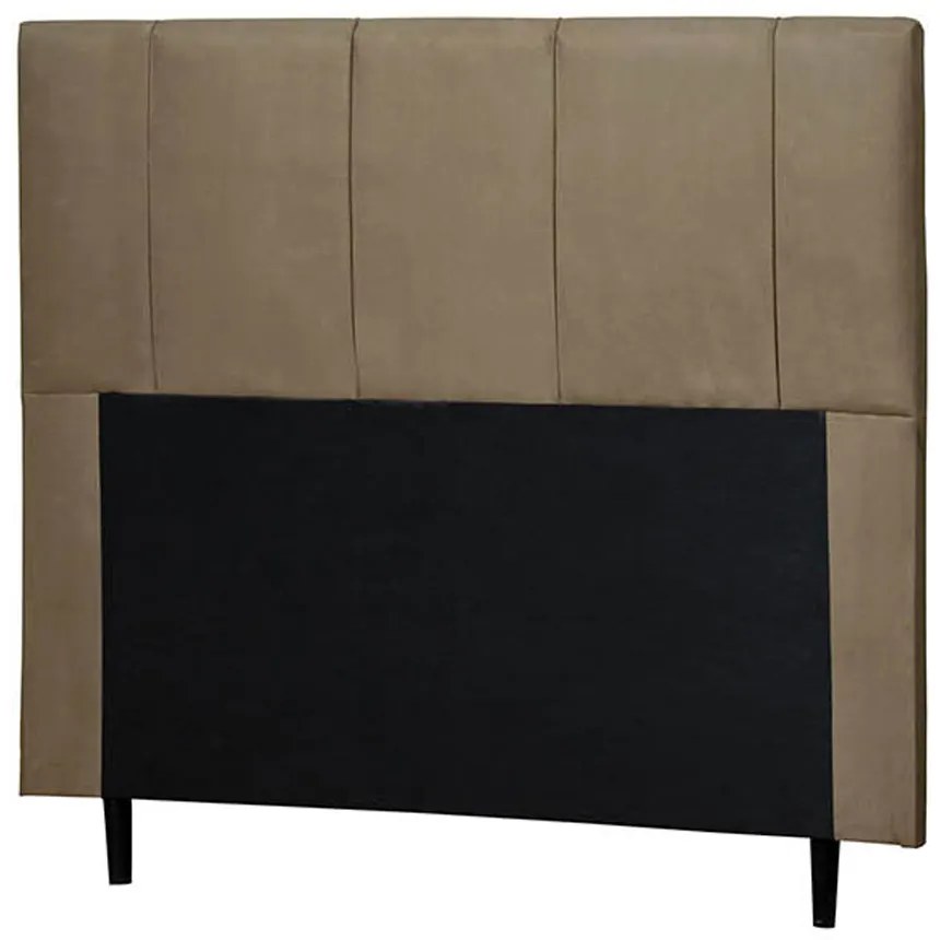Cabeceira Donna Para Cama Box Casal 140 cm Suede Bege - D'Rossi