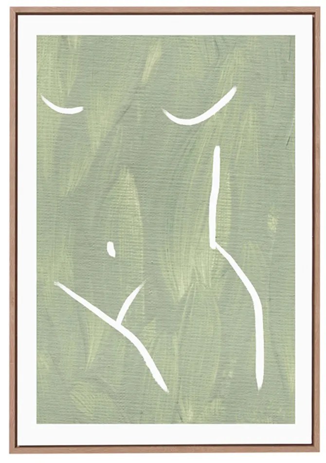 Kit 02 Quadros de Parede Decorativo Canvas Silhueta 60 Cm M02 - D'Rossi