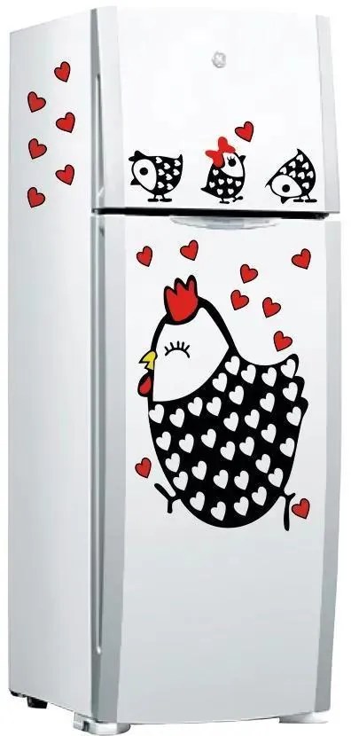 Adesivo Decorativo Galinha Carijó 1 Peça