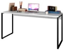 Escrivaninha Mesa de Escritório Studio Industrial 150 Z28 Branco - Mpo