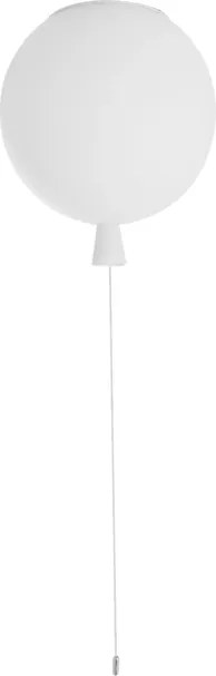 Plafon De Sobrepor Acrílico Branco Ø35cm Flutuar