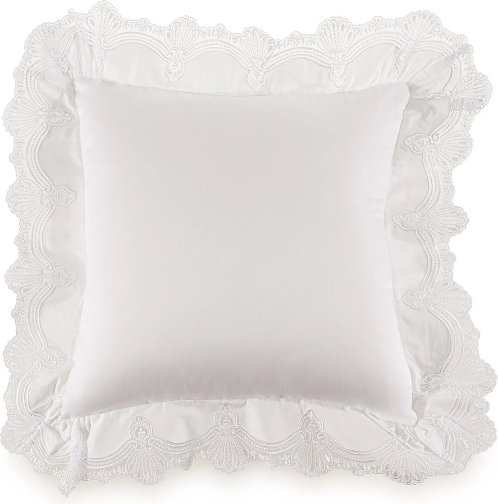 Almofada c/ Enchimento Trussardi Cetim 300 Fios Chiavari  30 x 50 cm