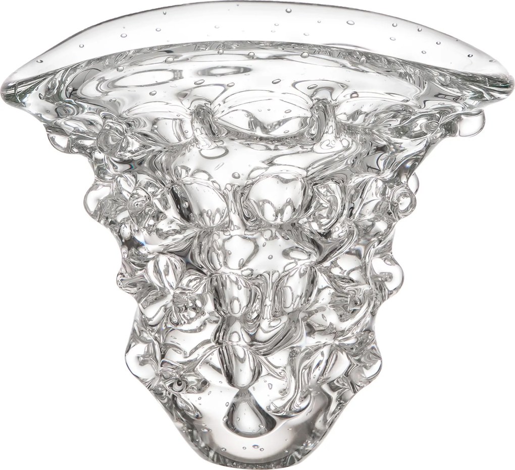 Vaso Murano Detroit M Cristal Transparente