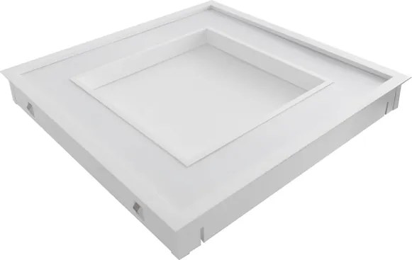 Plafon Led Embutir Quadrado Branco 33W 3000K New Chess