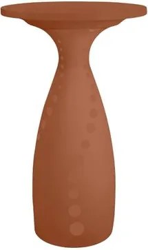 Mesa Alta Tramontina Flut Laranja Caqui 65x111 cm em Polietileno