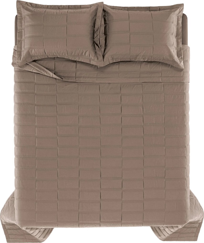 Colcha c/ Porta Travesseiro Trussardi Cetim 300 Fios Verbania - Stelo King