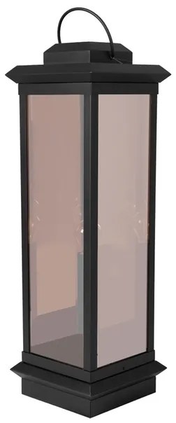 Luminaria De Piso Aluminio Preto 86X25,7Cm Toscana Trap