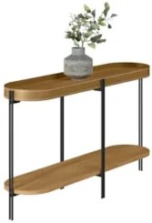 Aparador Para Sala Industrial Com Prateleira Ville Caramelo L06 - Mpoz