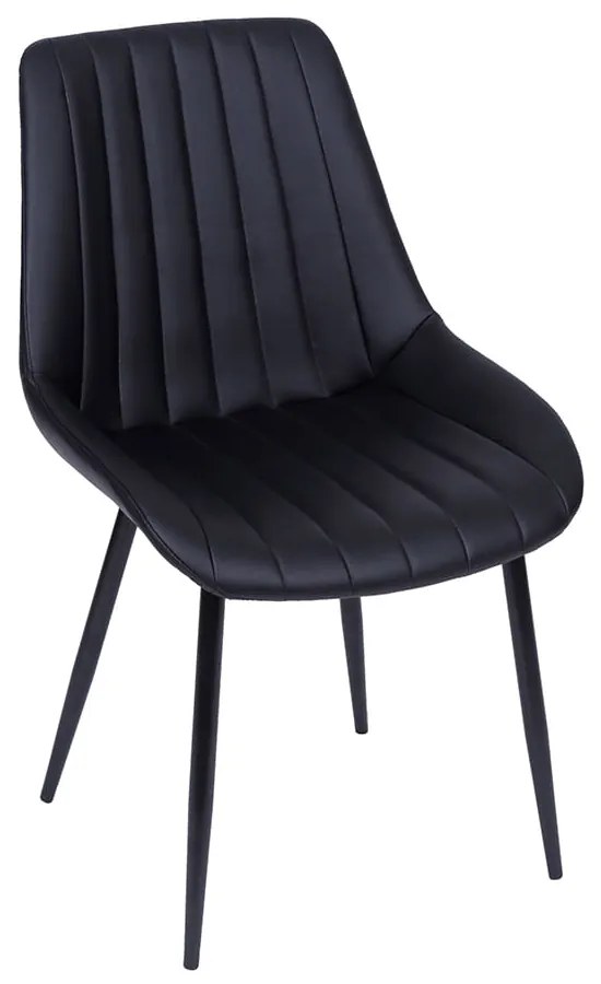 Cadeira Volga sem Braço - Preto