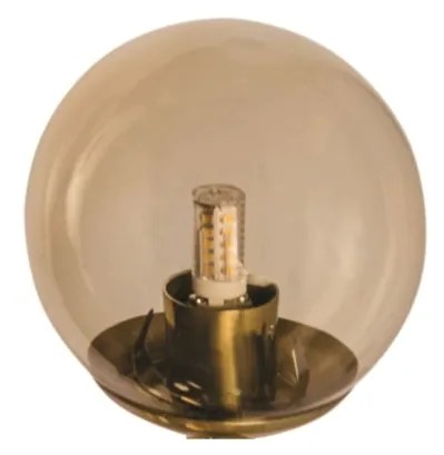 Globo De Vidro Ø12Cm Ambar / Reposição | Usina 48/12 Ab (AMBAR)
