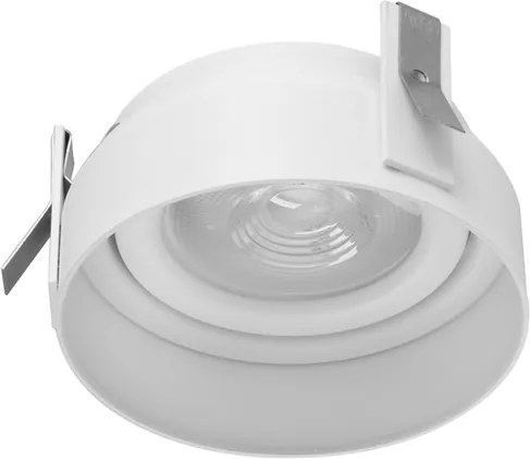 Plafon De Embutir Aluminio Branco 9,5cm No Frame Ii