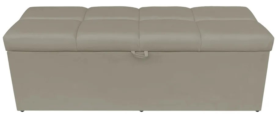 Calçadeira Nina 140 cm Suede Marrom Rato D'Rossi