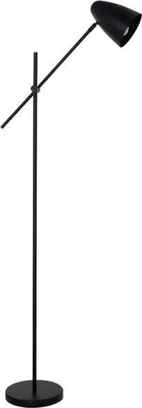 Luminaria De Piso Aluminio Preto Soul