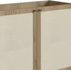 Balcão Aparador Buffet Cantinho do Café Pé Metal Arlo A10 Hanover/Dour