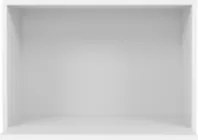 Suporte Microondas e Forno Elétrico Aéreo 60cm Itália Branco - Lumil