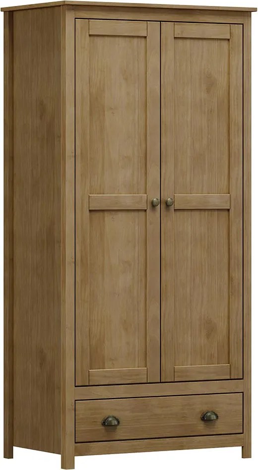 Armário Organizador 2 Portas Madeira Maciça Osiris Freijo - G74 - Gran Belo