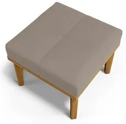 Poltrona de Amamentação Balanço e Puff Base de Madeira Brenda G05 Velu