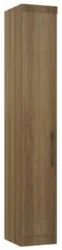 Guarda Roupa Modulado 38cm com 1 Porta Delphi Avelã L01     - Mpozenat
