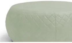 Puff Decorativo 105cm Tressê C26 Sintético Bege Claro - Domi