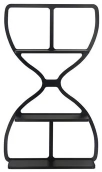 Estante Ampulheta Preto Woodyou