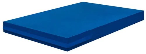 Capa Para Colchão Solteiro Hospitalar Impermeável Azul Com Ziper - 0.7...