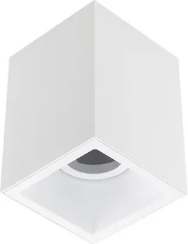 Plafon Sobrepor Alumínio Branco Square