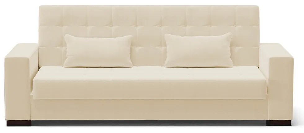 Sofá Cama Casal 3 Lugares 210cm Lisboa Linho Bege  D03 - D'Rossi