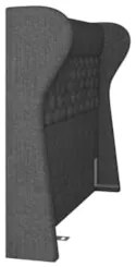 Cabeceira Cama Box Casal 140cm Trinidad Z37 Linho Cinza - Mpozenato