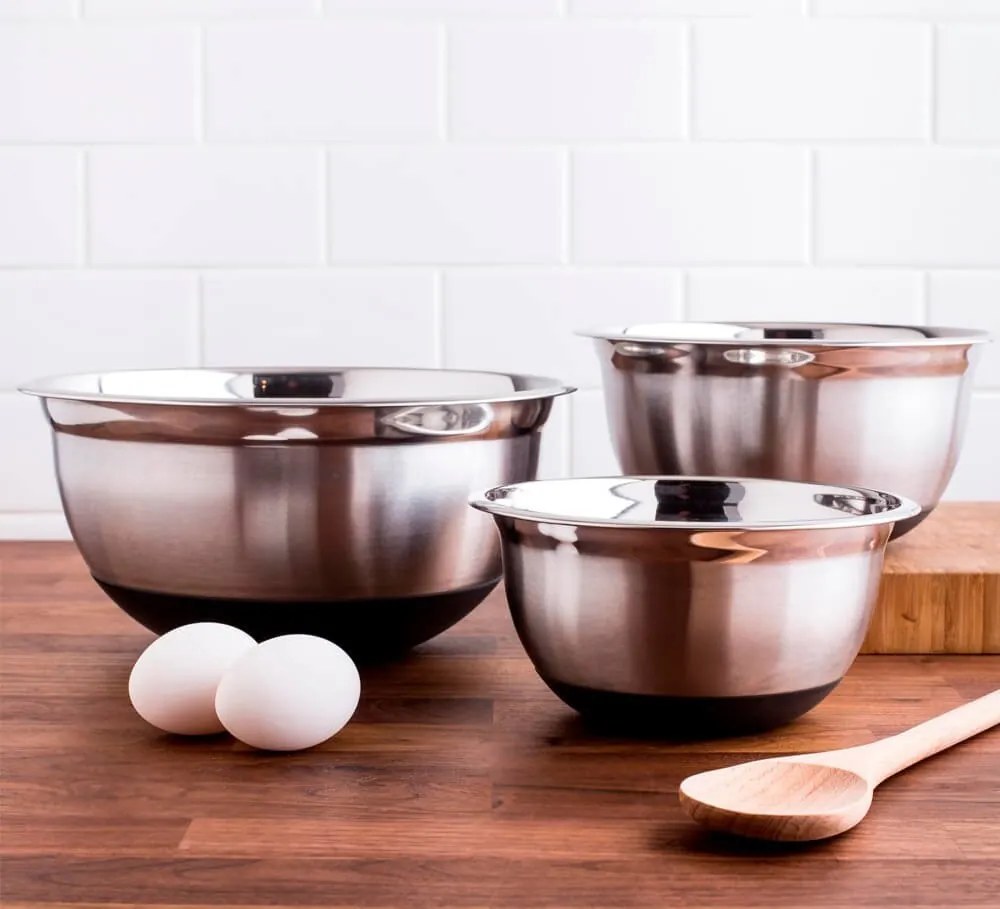 Bowl Inox Silicone Grande