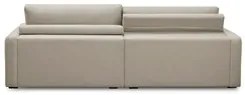 Sofá Retrátil Reclinável 210cm Sinna F05 Linho Bege - Mpozenato