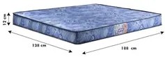 Colchão Casal 138cm Espuma D20 Supreme Rota 66 Azul - Gazin