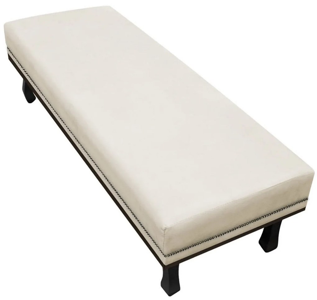 Calçadeira Solteiro Orlando P02 90 cm para cama Box Corano - ADJ Decor