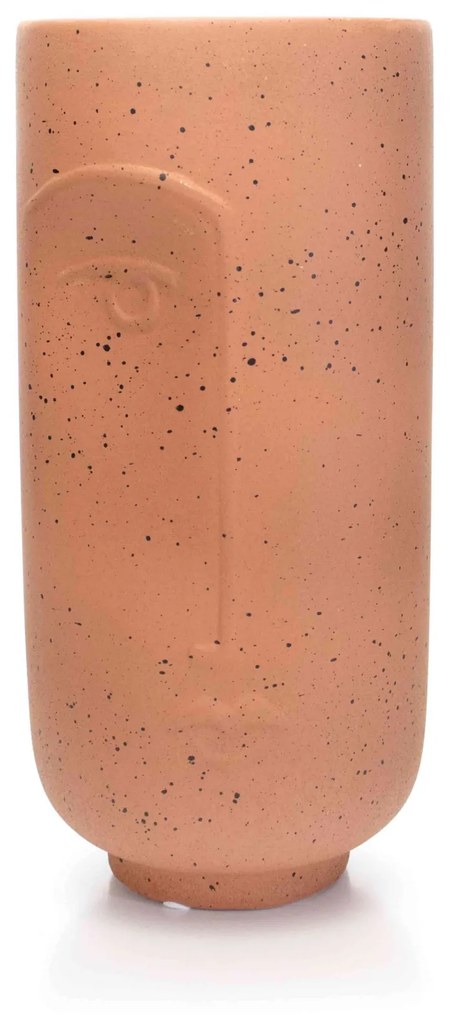 Cachepot Decorativo em Cerâmica Terracota 28x13 cm - D'Rossi