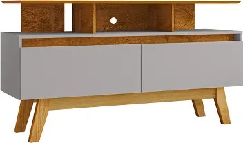 Rack Rubi 1.2 Naturalle/Off White – Bechara Móveis