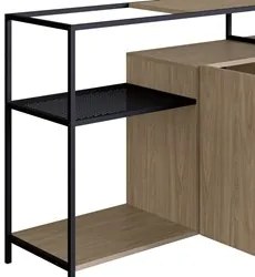Buffet Para Sala de Jantar 2 Portas Pés Metálicos Dinâmico Hanover/Pre