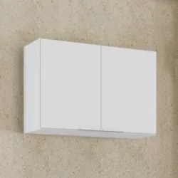 Armário de Cozinha Aéreo 80cm Pérola Z34 Branco             - Mpozenat