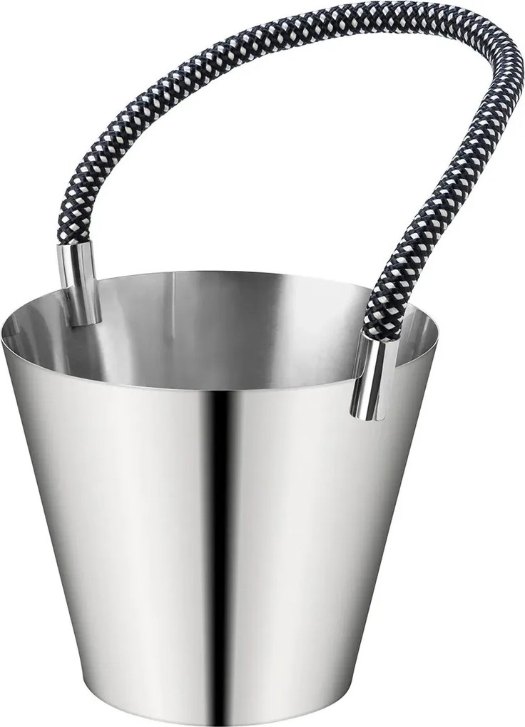 Champanheira Rapunzel Outdoor Inox C/ Corda Náutica - Preto Preto