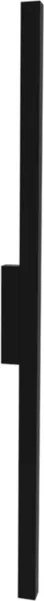 Arandela Led Aluminio Preto 10W 127V 3000K Fit15