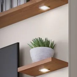 Estante Home Theater para TV 70 Pol. com LED 200cm Amiche C05 Freijó/O